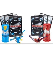 MONSUNO, Lisanslı Airswitch VS Shadowhornet Figürleri, Fırlatma Kapsülleri ve 6 Oyun Kartı - 3