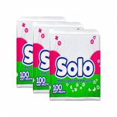 Solo Süper Peçete 100 lü x 3 Adet - 1