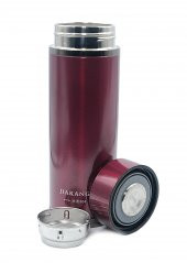 Paslanmaz Çelik Termos 350ml Bordo - 2