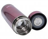 Paslanmaz Çelik Termos 350ml Bordo - 4
