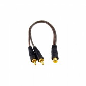 RCA (Dişi) to 2 x RCA (Erkek) Dönüştürücü Kablo - 1