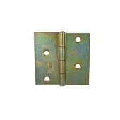 Şen Yaprak Menteşe Çinko | 5,5 cm | Sarı Renk | 1,5x55x55 mm | 10 ADET - 3