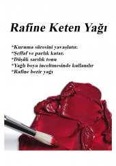 Keten Yağı 500 ml 2 Adet Resim Yağı Monalisa Rafine Bezir Yağı Yağlı Boya İncelticisi Yağlı Boya Yardımcı Malzemesi - 3