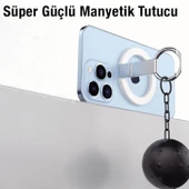 Coofbe Magsafe Uyumlu Telefon Tutucu İphone 14 13 12 Pro Max Stand Yüzük Tutucu İphone Masaüstü Stand - 10