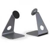 Coofbe Magsafe Uyumlu Masaüstü Stand İphone 12 13 14 Pro Max Stand Masaüstü Tutucu L tipi Masaüstü Stand thumbnail 1