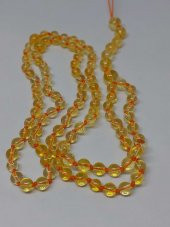 Sitrin Taşı Tesbih 6mm 99luk Ara Düğümlü El Yapımı thumbnail 2