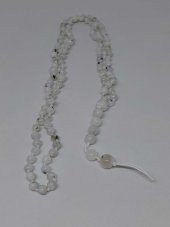 Ay Taşı Tesbih 6mm 99luk Ara Düğümlü El Yapımı thumbnail 3