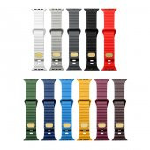 Apple Watch 38mm Zore KRD-73 Silikon Kordon - 5