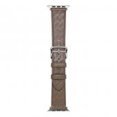 ​​​Apple Watch 7 41mm KRD-76 PU Deri Kordon Strap Kayış - 4