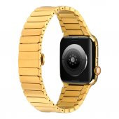 ​​​Apple Watch 7 41mm Kordon KRD-79 Metal Strap Kayış - 8