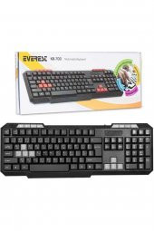 Everest Kb-700 Siyah Usb Us Layout Multimedia Klavye - 1