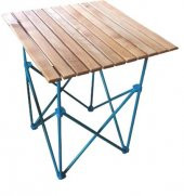 KATLANIR AHŞAP TABLALI KAMP MASASI ÇANTALI - 1