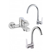 Penta Lavabo Eviye Banyo Bataryası Agena Serisi ( U Boru ) 909090 - 1