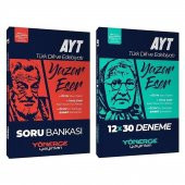 2023 Yönerge Yayınları YKS AYT Türk Dili ve Edebiyatı Yazar Eser Soru + 12 Deneme 2 li Set - 2