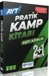 Yanıt Yayınları AYT Eşit Ağırlık 2+1 Pratik Kamp Kitabı - 1