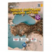 KR Akademi Tüm Sınavlar İçin Coğrafyanın Kodları Türkiye Haritaları Çalışma Defteri - 1
