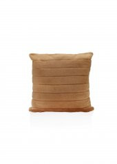 The Mia Fitilli Peluş Yastık Kahve 45x45 cm - 2
