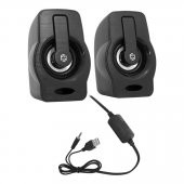 FRISBY FS-2128U 2.0 RGB LED STEREO HOPARLÖR,SİYAH - 2