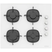 Silverline BO6502W02 - CS5343W01 - 3420 Classy 60 Beyaz Cam Ankastre Set thumbnail 3