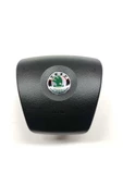 Skoda Octavia Siyah Airbag Kapağı Ithal 2005-2009 Uyumlu thumbnail 1