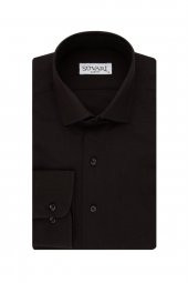 SÜVARİ 3 LÜ SİM FİT DÜZ GÖMLEK SETİ SİYAH BEYAZ MAVİ thumbnail 2