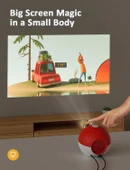 NexiGo Mini Taşınabilir Projektör Çizgi Film için Çocuklara Hediye - 2