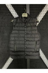 MODAY SOFT CASUAL LACİVERT SPOR DOLUM ŞİŞME YELEK YATAY DİKİŞ PATLI - 3
