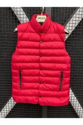 MODAY SOFT CASUAL LACİVERT SPOR DOLUM ŞİŞME YELEK YATAY DİKİŞ PATLI - 8