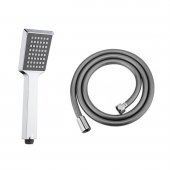 Tema Arya Duş Başlığı + Vera Pvc Duş Hortumu Poşet Ambalajlı Set - 1