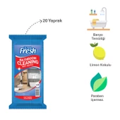 Ultra Fresh Banyo Yüzeyi Temizleme Mendili 20 Yaprak - 2