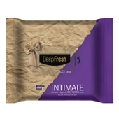 Deep Fresh Intimate Geniteal Bölge Temizleme Mendili Aloevera 25 Yaprak - 1