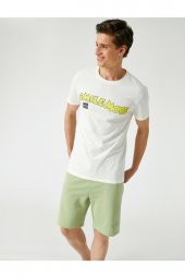 KOTON Bisiklet Yaka Kisa Kollu Pamuklu T-Shirt thumbnail 2