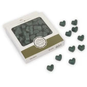 Mühür Mumu Eritme Kalp Boncuk Paket Mod No: 631 GÜMÜŞ KOYU YAPRAK thumbnail 1