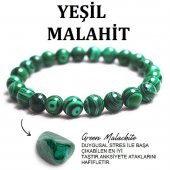 Alnis Atelier Malahit Doğaltaş Erkek Bileklik - 3