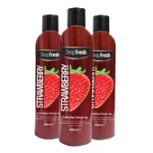 Deep Fresh Arındırıcı Duş Jeli Çilek 3 x 400 ml - 1