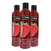 Deep Fresh Arındırıcı Duş Jeli Çilek 3 x 400 ml - 5