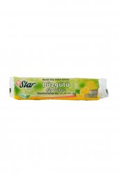 Star Plus   Star Plus Limon Kokulu Büzgülü Çöp Torbası Büyük Boy 120 gr. 65x70 cm (3 koli 150 Adet ) - 1
