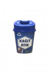 dilekstores Sıfır Atık Geri Dönüşüm Kağıt Atık Kutusu 60 Lt Kargo Dahil - 1