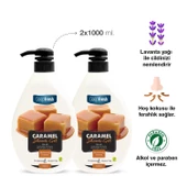 Deep Fresh Karamel Duş Jeli 1 lt x 2 Adet - 2