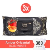 Deep Fresh Oriental Islak Mendil Amber 3 x 120 Yaprak - 6