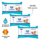 Deep Fresh Yetişkin Vücut Temizleme Mendili 3 lü Paket 144 Yaprak - 8