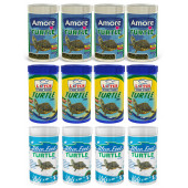 Amore Turtle Sticks 4x250ml  BlueFeel 4x250ml  Lotus 4x250ml Kutu Kaplumbağa Yemi - 1