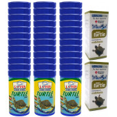 Lotus Turtle Sticks 36x100ml Kutu Kaplumbağa Yemi ve 2 Multivitamin - 1