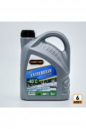 Powerten Yeşil Antifriz -40 3 LİTRE 6 Adet 1 Koli - 1