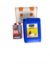 powerten bıçkı testere yağı 10 lt + ölçekli bıçkı benzin bıçkı motor yağı 1 lt - 1