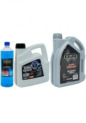 Powerten 10W40 Motor Yağı 4 Litre + Kırmızı Antifriz 3 Litre + Cam Suyu 2022 - 1