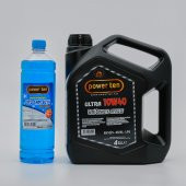 POWERTEN 10w40 Motor Yağı 4 litre + Cam Suyu 2022 - 1
