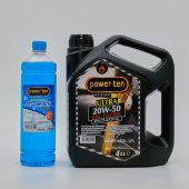 POWERTEN 20w50 Motor Yağı 4 litre + Cam Suyu 2022 - 1