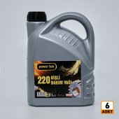 POWERTEN 220 NUMARA ASANSÖR DİŞLİ BAKIM YAĞI 3 LİTRE 6 adet 1 koli 2022 - 1