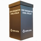 Sıfır Atık Kolisi 70 Litre(polikarbon)-Evsel Atık - 1